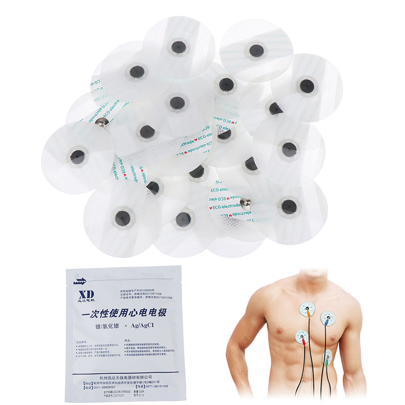 Ecg Patch Monitor - 50 قطعة/الحقيبة القطب التصحيح الطبية المتاح