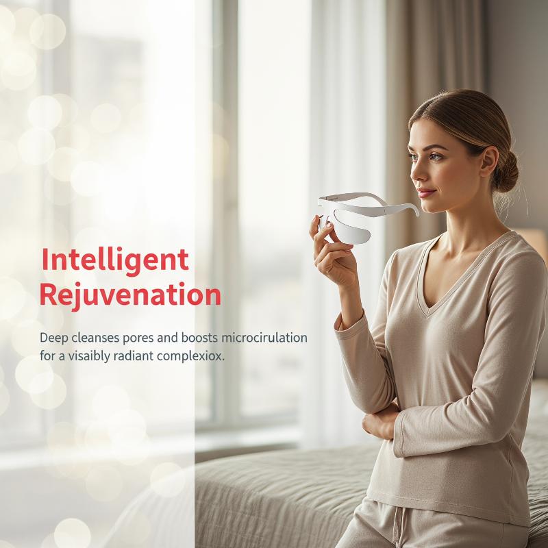 Light Therapy Glasses - جهاز تدليك العين الذكي المحمول بتقنية