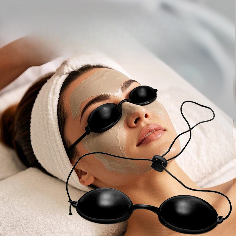 Light Therapy Glasses - نظارات واقية من السيليكون المتين لجهاز