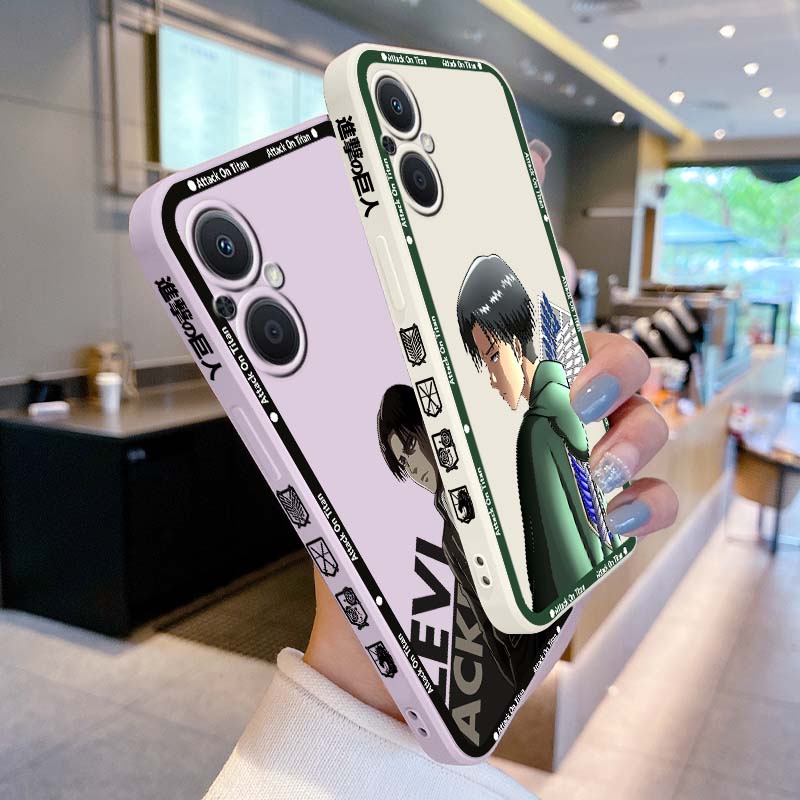 غطاء فاخر بتصميم هجوم العمالقة - مراجعة Oppo A78 وسعره
