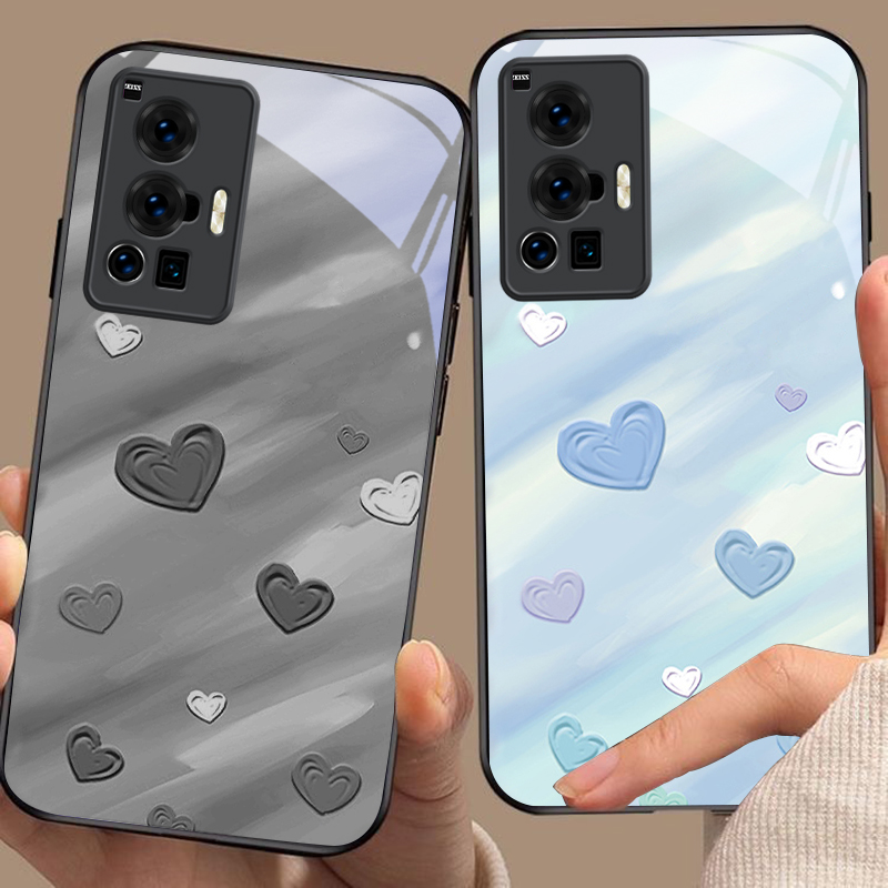 جراب هاتف زجاجي أسود بتصميم فن - مراجعة Vivo X200 وسعره