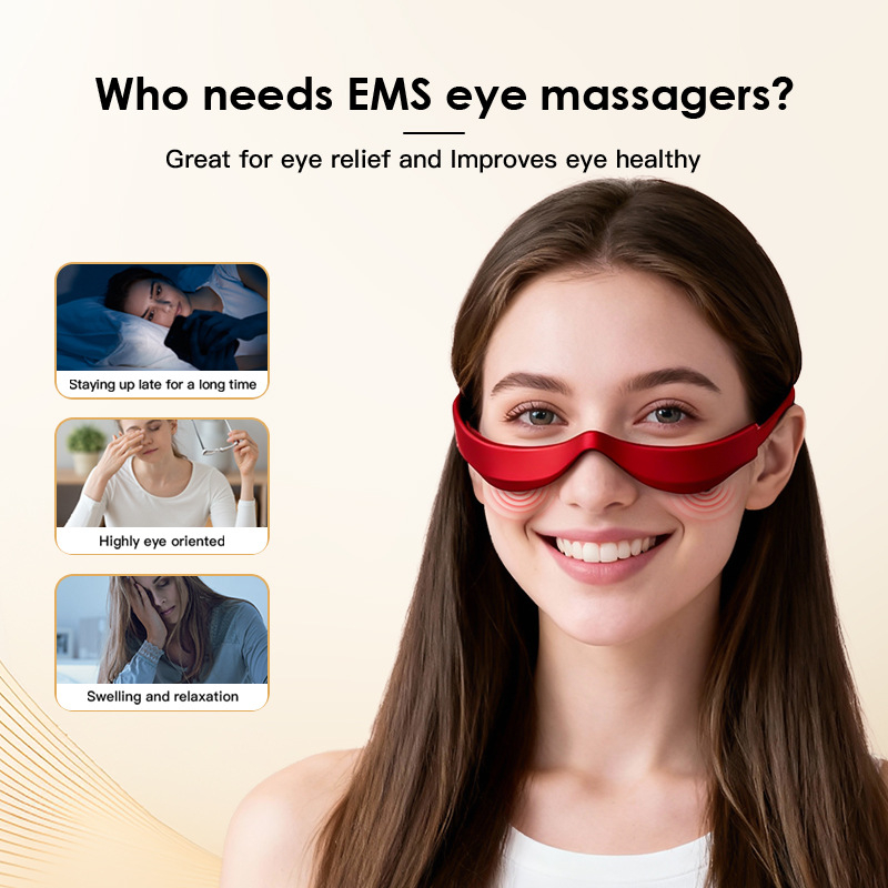 نظارات تدليك العين الكهربائية  - مراجعة Light Therapy Glasses وسعره